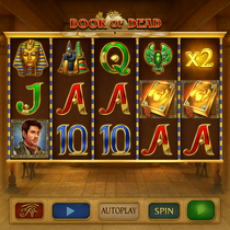 Casinia - Book of Dead Slot Game - Play Now